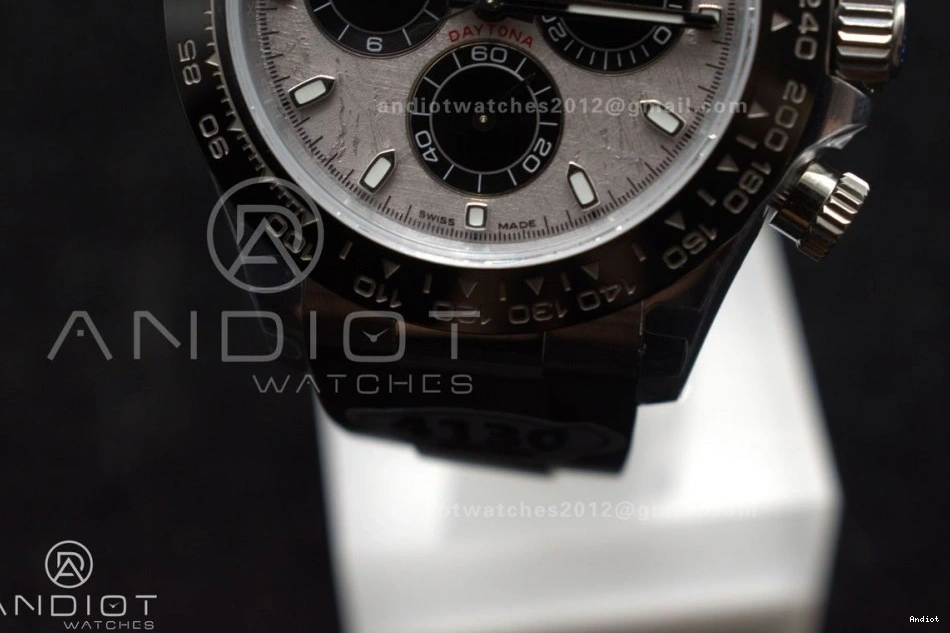 Edition on 116519 SH4130 1:1 (Gain Best Dial Weight) QF Oysterflex V3 Strap Daytona Meteorite 1106